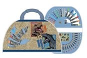 Hobby Tillbehör - Undercover - Coloring case Jurrasic World 51 pcs. - JUST4221