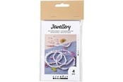 Konst- och hantverksmaterial - Creativ Company - Mini Hobbyset Jewelry Shrink Wrap Bracelets Purple - 977614