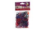Kreativa spel - Loom bands Polka Dots Set 600pcs. - WS-632921