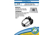 Dammsugarpåse - hanestroem Vacuum Cleaner Bags K59 - 5 pcs - K59