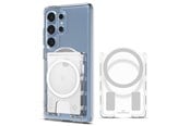 Andra mobiltillbehör - Spigen Ultra Hybrid Wallet MagSafe+ - crystal clear - Samsung Galaxy S25 Series - AFA09207