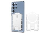 Andra mobiltillbehör - Spigen Ultra Hybrid Wallet MagSafe - crystal clear - Samsung Galaxy S25 Series - AFA09206