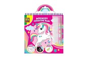 Kreativa spel - SES Creative Activity Colouring book glitter 3 in 1 - 3 activities in 1 colouring book - 00117