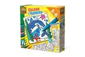 Kreativa spel - SES Creative Colour by Numbers - Triangular Pens - 14690