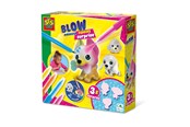 Kreativa spel - SES Creative Blow Airbrush Pens - Puppies Surprise - 3x - 14333