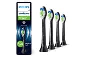 Tandborste - Philips Borsthuvuden Sonicare Optimal White - 4 pcs - Black - HX6064/88