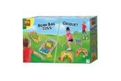 Trädgårdsspel - Croquet and Bean Bag Throwing - 02293