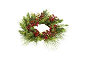 Decoration - NORDIC WINTER Artificial wreath Ø60 cm w/berries - 780-092