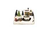 Decoration - NORDIC WINTER Christmas town "Treehouse Town" w/lights & music - 780-521