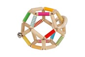 Babyleksaker - Goki - Wooden Elastic Motor Ball - 65195