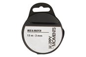 Hobby Tillbehör - Creativ Company - Satin ribbon Black 15m - 524502