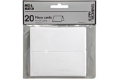 Papper, Fotopapper & Etiketter - Creativ Company - Name cards Off-white 20 pcs. - 228722