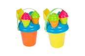 Utomhuslek - Toi-Toys Play Out Beach Set Bucket and Ice Molds 8pcs. - 42473Z