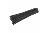 Kreativa spel - Colorations - Black Chenille Wire 100 pcs. - CHIPCBK