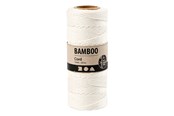 Konst- och hantverksmaterial - Creativ Company - Bamboo cord White 65m - 503481
