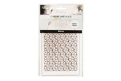 Konst- och hantverksmaterial - Creativ Company - Patterned cardboard Off-white 10 pcs. - 216921