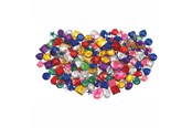 Kreativa spel - Colorations - Glitter Rhinestone Shapes 2000pcs. - CHVEGAS