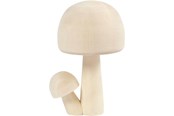 Konst- och hantverksmaterial - Creativ Company - Combined Wooden Mushrooms - 56936