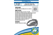 Dammsugarpåse - hanestroem Vacuum Cleaner Bags K347 - 5 pcs - K347