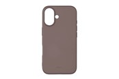 Mobile - Covers & Cases - ONSALA Phone Case with Silicone Feel Chocolate - iPhone 16 - 664239