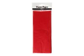 Konst- och hantverksmaterial - Creativ Company - Tissue paper Red 10 Sheets 14 gr 50x70cm - 200883