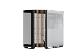 Chassi - APNX V1 Black/White/Wood - Chassi - Miditower - Vit - APNX V1-W-BW-v1