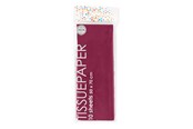 Konst- och hantverksmaterial - Globos - Tissue Paper 10 Sheets Bordeaux 50x70cm - 6402