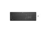 Tangentbord - HP 230 Wireless Keyboard Black Nordic - Tangentbord - Nordisk - Svart - 3L1E7AA#UUW