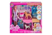 Dockor & Tillbehör - Barbie Fast Cast Veterinarian Clinic playset - JFX93