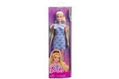 Dockor & Tillbehör - Barbie Fashionistas Doll #237 in Blue Bow Halter Dress - HYT93