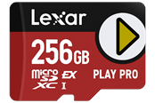 Flashram & USB Flash Drives - Lexar microSD Express PLAY Pro - 900MB/s - 256GB - LMSXPS0256G-BNNNG