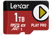 Flashram & USB Flash Drives - Lexar microSD Express PLAY Pro - 900MB/s - 1TB - LMSXPS0001T-BNNNG