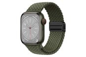 Smartwatch - Accessories - Lippa Apple Watch Nylon Strap incl. Magnetic Lock 42/44/45/46/49 mm - Green - LPAW144