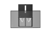 Väggfäste, AV-Möbel - Deltaco OFFICE Manual Height-Adjustable Display Wall Mount - Max 90 kg - recommended for 75"-90" - ARM-0801