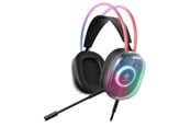 Hörlurar / Headset - Deltaco DH230 Semi-Transparent Gaming Headset - GAM-186
