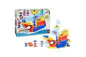 Leksaksbil - Marvel Spidey and His Amazing Friends Water-Webs Bubble Pirate Ship - G06665L0