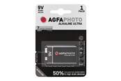 Battery - Agfa Photo Ultra battery x 9V / 6LR61 - Alkaline - 110-851808