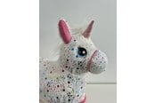 Brädspel - Krea Hop And Bounce Plush Horse Rainbow - 36-2033