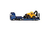 Leksaksbil - SIKU MAN Truck with Backhoe Loader - 313-1761