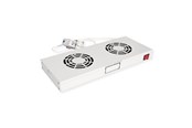 Rack chassis - Roline - rack fan - 2 fans with thermostat - 26.21.0106