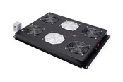 Rack chassis - Roline - rack fan - 4 fans with thermostat - 26.21.0108