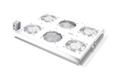 Rack chassis - Roline - rack fan - 4 fans with thermostat - 26.21.0273