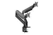 Väggfäste, AV-Möbel - Roline Dual LCD Monitor Stand Pneumatic - Max 15 kg - recommended for - 17.03.1117