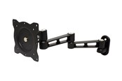 Väggfäste, AV-Möbel - Roline bracket - adjustable arm - for LCD display - black - Max 10 kg - recommended for - 17.03.1198