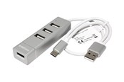 USB Hub - Roline USB 2.0 Notebook Hub USB Hub - 4 porte - Silver - 14.02.5037