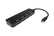 USB Hub - Roline VALUE USB 3.2 Gen 1 Hub USB Hub - 4 porte - Svart - 14.99.5039