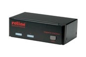 KVM switch - Roline - KVM / USB switch - 2 ports - 14.01.3327