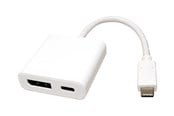 Dockning - Roline - docking station - USB-C 3.1 - DP - 12.03.3221