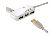 USB Hub - Roline USB 2.0 Hub with Repeater USB Hub - 4 porte - 12.04.1085