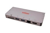 Dockning - Roline - docking station - USB-C 3.2 - VGA HDMI - 1GbE - 12.02.1022